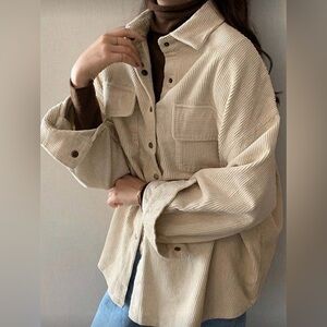 Shein Corduroy Shacket